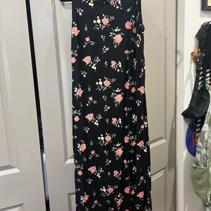 Floral Vintage Maxi Dress